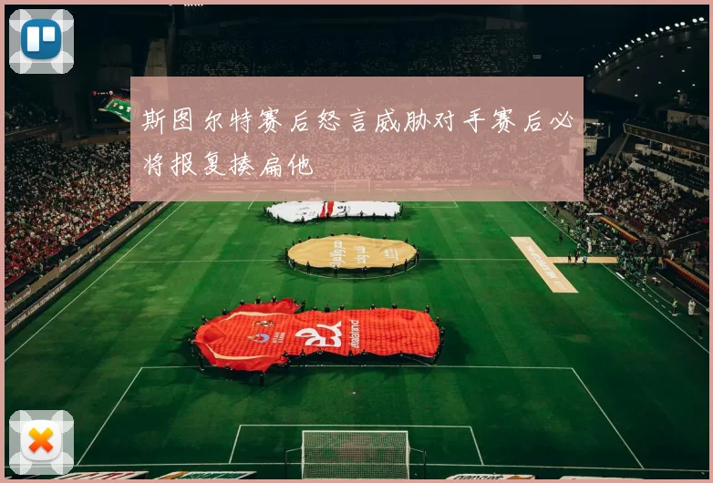 斯图尔特赛后怒言威胁对手赛后必将报复揍扁他